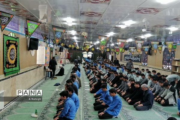 مراسم سوگواری امام علی (ع) در مدارس منطقه ۱۵