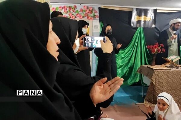 برگزاری مراسم شهادت حضرت علی(ع) در دبستان حضرت زهرا(س)‌یک رودهن