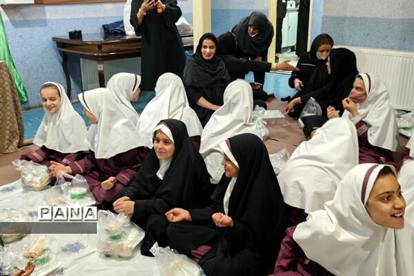 برگزاری مراسم شهادت حضرت علی(ع) در دبستان حضرت زهرا(س)‌یک رودهن