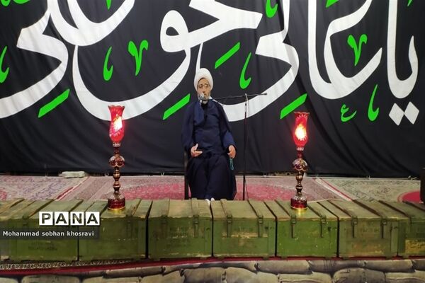 خدمت رسانی به مردم  در گلزار  شهدا  ملارد در شب قدر