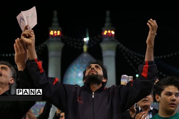 مراسم شب بیست و یکم ماه رمضان در آستان مقدس حضرت محمد هلال بن علی (ع)