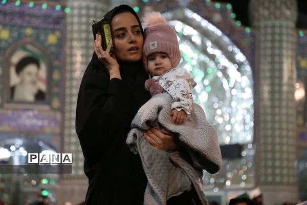 مراسم شب بیست و یکم ماه رمضان در آستان مقدس حضرت محمد هلال بن علی (ع)