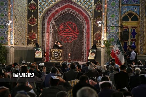 مراسم شب بیست و یکم ماه رمضان در آستان مقدس حضرت محمد هلال بن علی (ع)