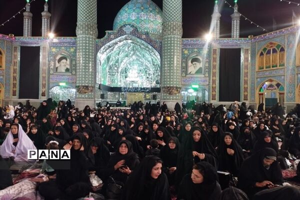 شب قدر در آستان مقدس حضرت محمد هلال ابن علی (ع) آران وبیدگل