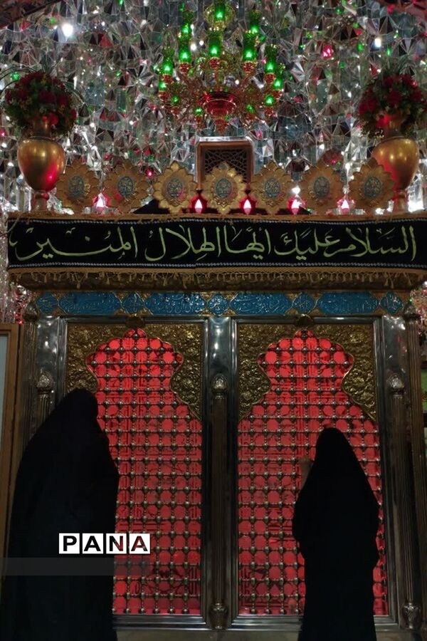 شب قدر در آستان مقدس حضرت محمد هلال ابن علی (ع) آران وبیدگل