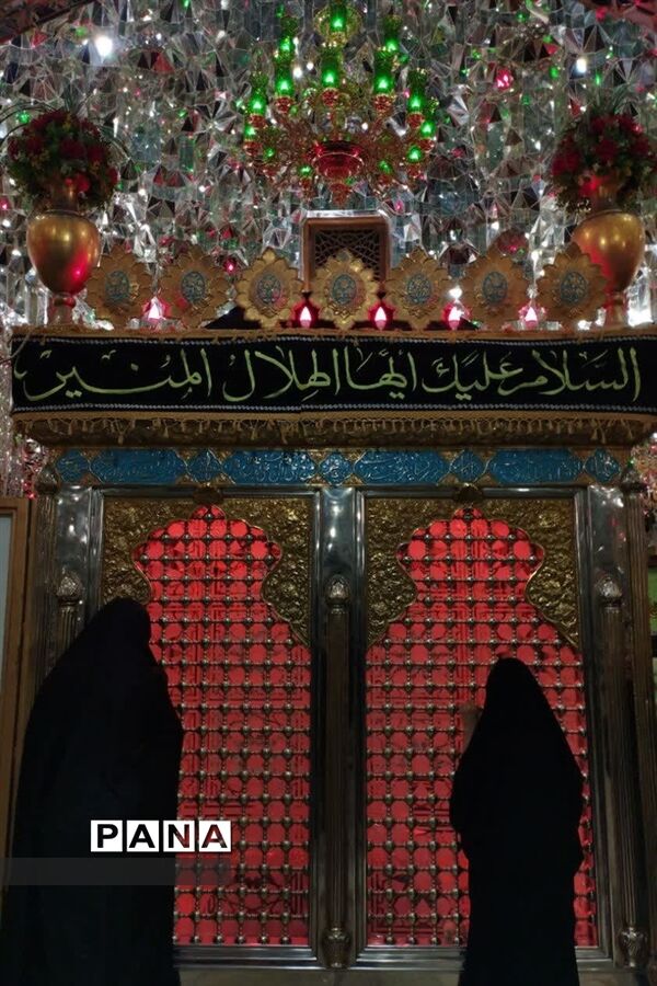 شب قدر در آستان مقدس حضرت محمد هلال ابن علی (ع) آران وبیدگل