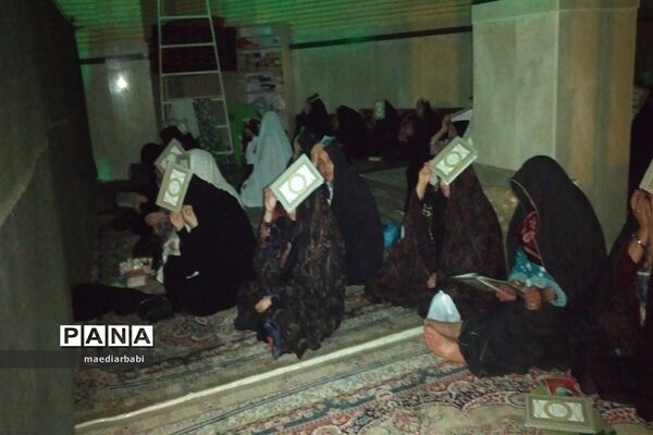 مراسم  شب قدر درمسجد قلعه خواجه جوادآباد