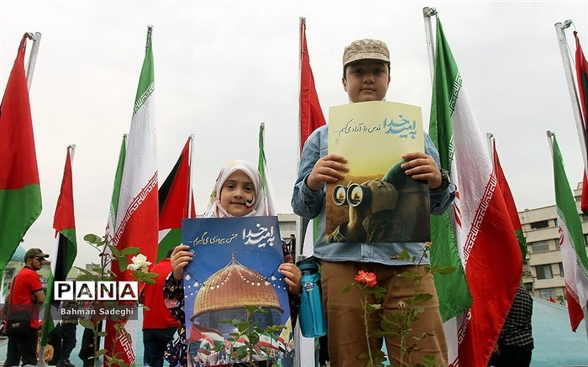 خدمات شرکت واحد اتوبوسرانی تهران در مراسم راهپیمایی روز جهانی قدس
