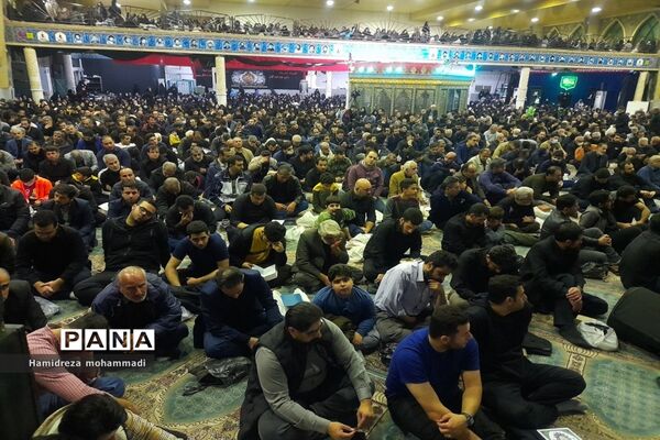 شب بیست و یکم ماه مبارک رمضان در قائمشهر