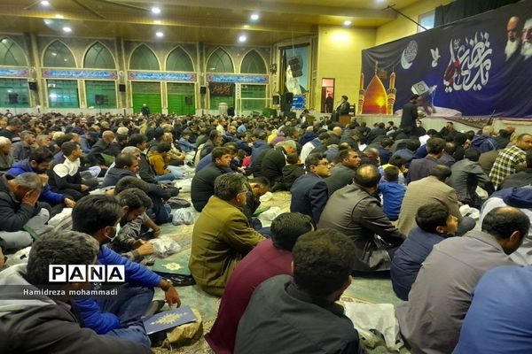 شب بیست و یکم ماه مبارک رمضان در قائمشهر