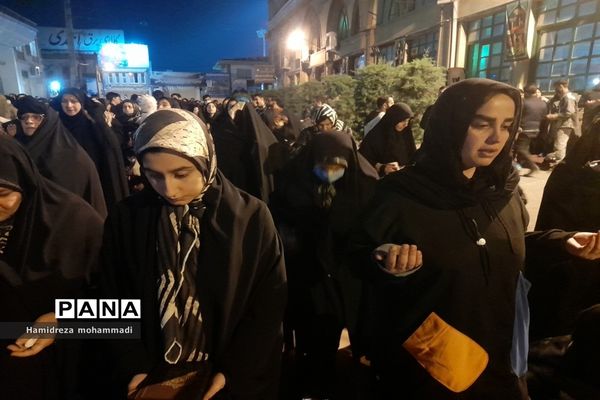 شب بیست و یکم ماه مبارک رمضان در قائمشهر