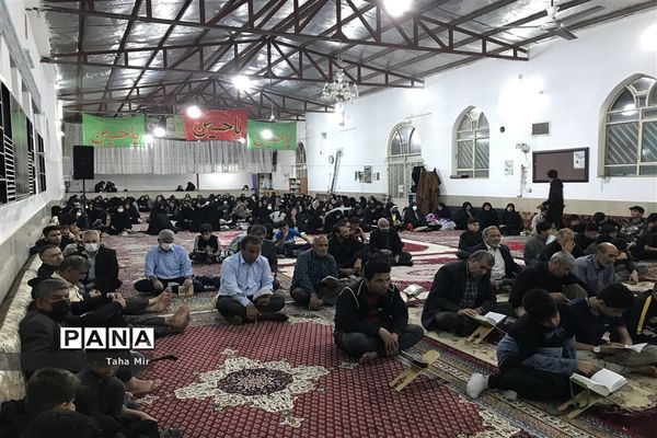 برگزاری مراسم شب های احیا در خرم‌آباد