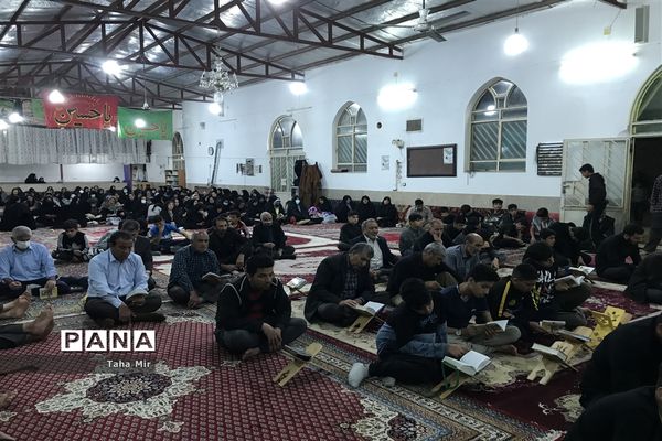 برگزاری مراسم شب های احیا در خرم‌آباد