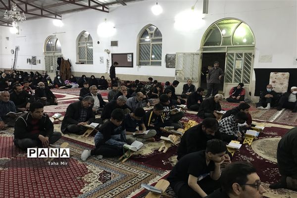 برگزاری مراسم شب های احیا در خرم‌آباد