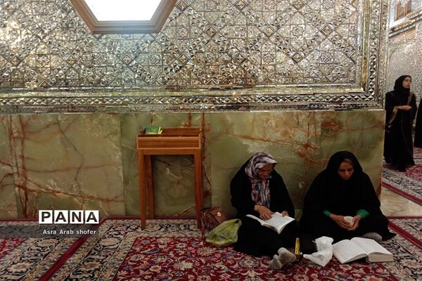 حال و هوای حرم مطهر حضرت شاهچراغ (ع) در شب بیست و یکم