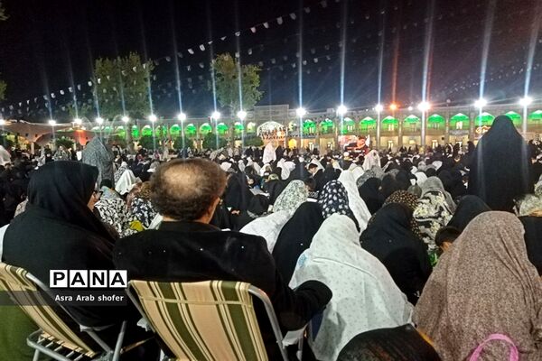 حال و هوای حرم مطهر حضرت شاهچراغ (ع) در شب بیست و یکم