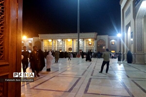 مراسم احیای شب بیست و یکم در حرم مطهر احمد بن موسی(ع)