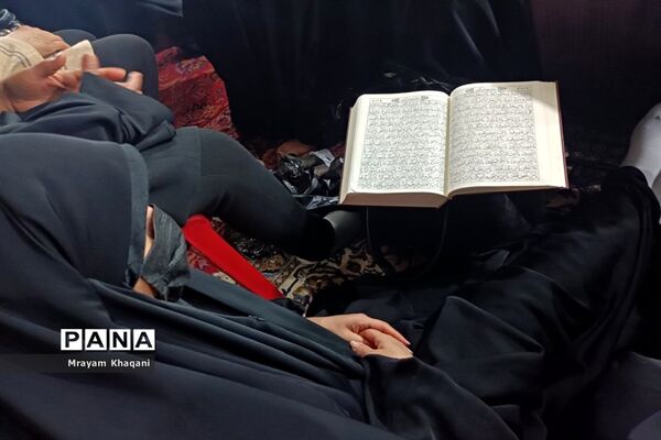 مراسم احیای شب بیست و یکم در حسینیه سیدالشهدای شیراز