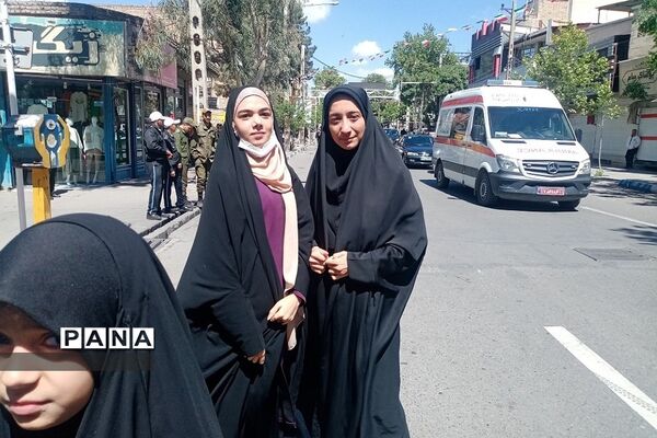 راهپیمایی روز قدس در شهرستان ورامین