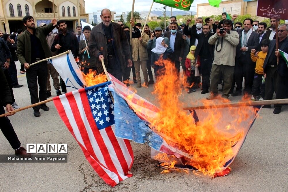 راهپیمایی روز جهانی قدس در ایلام