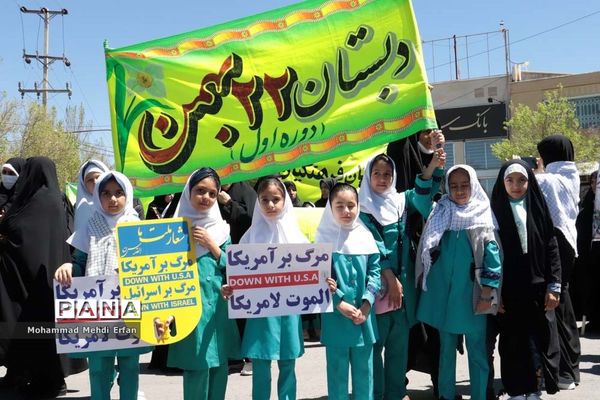 حضور با شکوه مردم آباده در راهپیمایی روز جهانی قدس