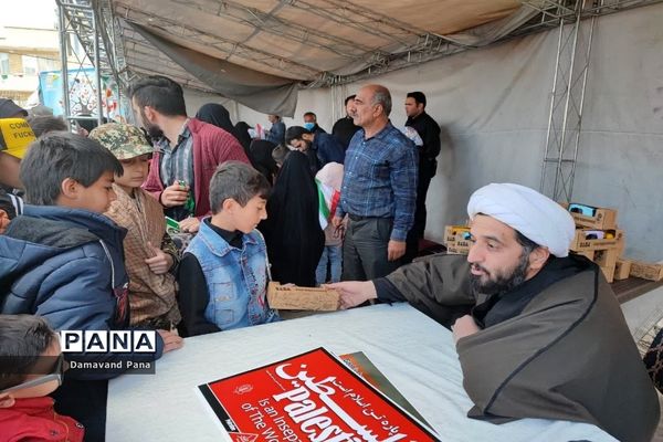 طنین فریاد آزادی قدس در دماوند