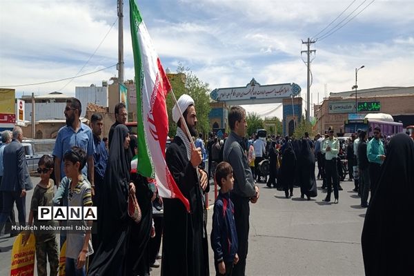 حضور پرشور مردم شیراز در راهپیمایی روز قدس