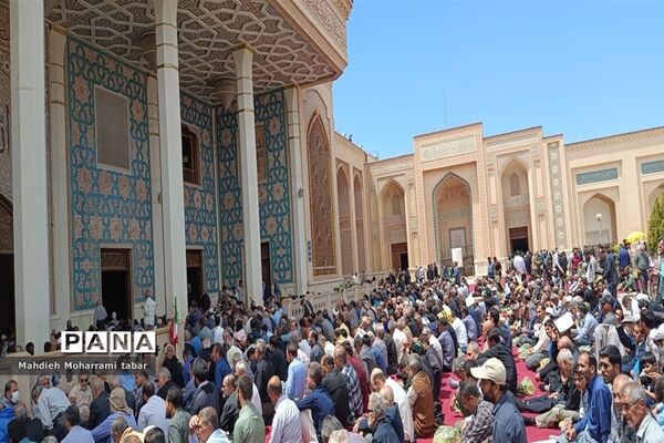حضور پرشور مردم شیراز در راهپیمایی روز قدس