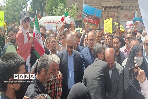 حضور پرشور مردم شیراز در راهپیمایی روز قدس