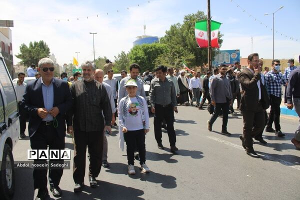 راهپیمایی روز جهانی قدس در بوشهر
