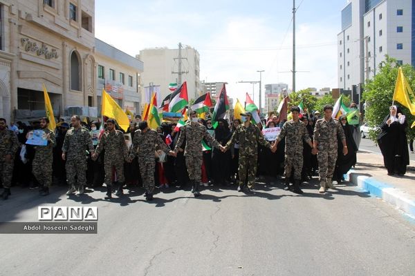 راهپیمایی روز جهانی قدس در بوشهر