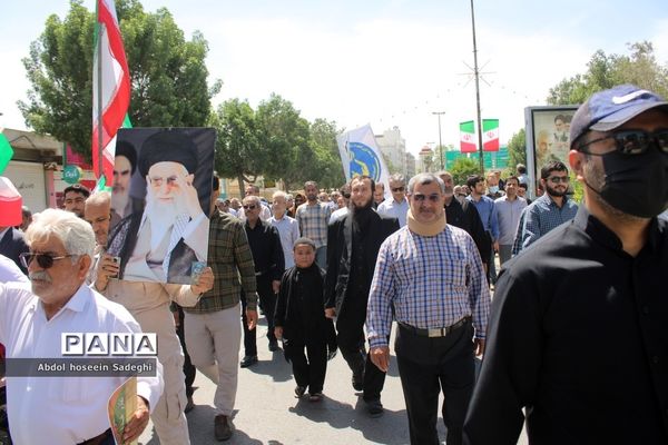 راهپیمایی روز جهانی قدس در بوشهر