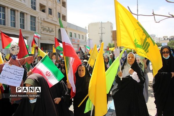 راهپیمایی روز جهانی قدس در بوشهر