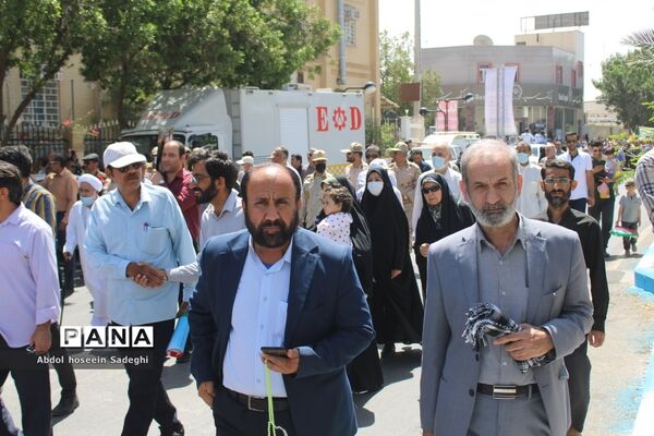 راهپیمایی روز جهانی قدس در بوشهر