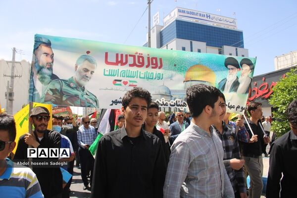 راهپیمایی روز جهانی قدس در بوشهر
