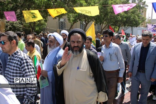 راهپیمایی روز جهانی قدس در بوشهر