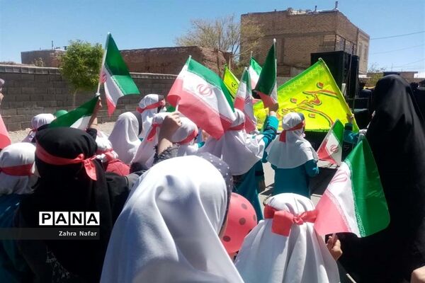 حضورمردم شهر بهمن در راهپیمایی روز جهانی قدس