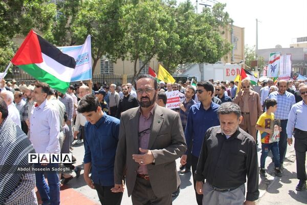 راهپیمایی روز جهانی قدس در بوشهر