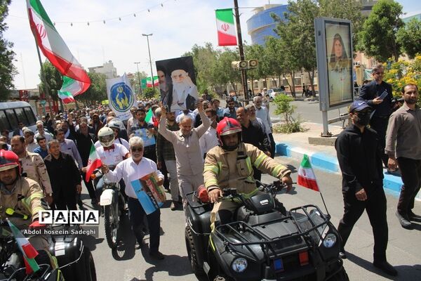 راهپیمایی روز جهانی قدس در بوشهر