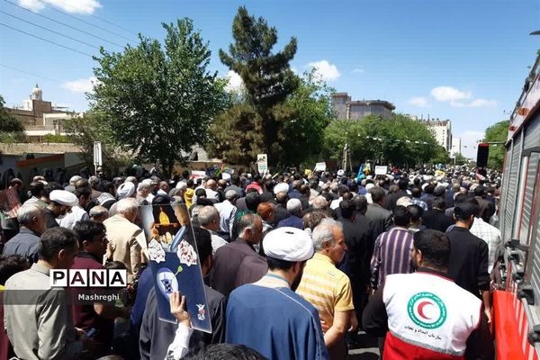 حضور حماسی مردم کاشان در راهپیمایی روز جهانی قدس