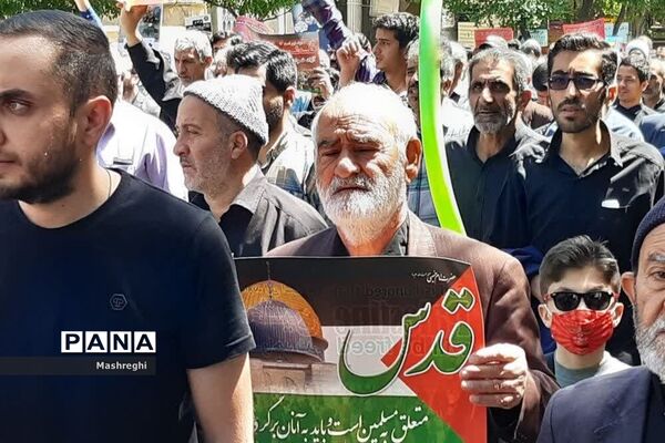حضور حماسی مردم کاشان در راهپیمایی روز جهانی قدس