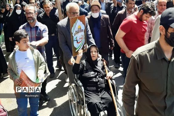 حضور حماسی مردم کاشان در راهپیمایی روز جهانی قدس