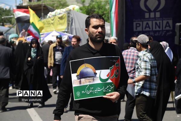 راهپیمایی روز قدس در تهران
