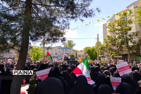 راهپیمایی روز قدس در البرز