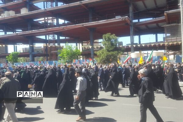 راهپیمایی روز قدس در البرز