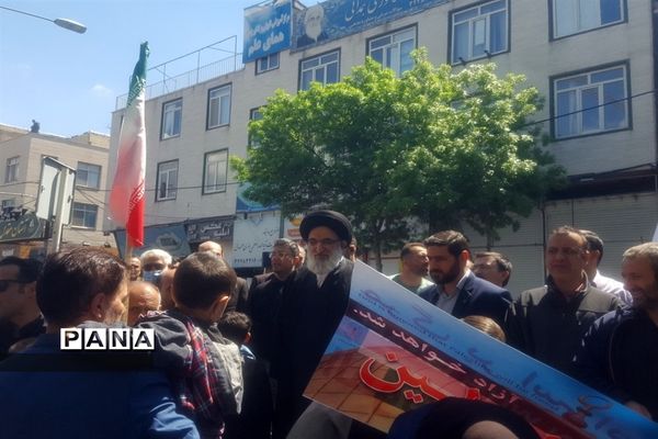 راهپیمایی روز قدس در البرز