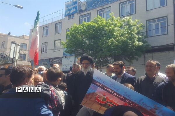راهپیمایی روز قدس در البرز