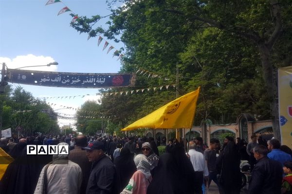 راهپیمایی روز قدس در البرز