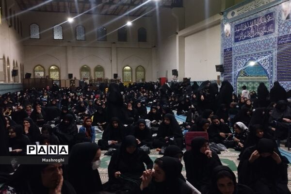 مراسم احیا شب بیست وسوم ماه مبارک رمضان در آستان مقدس امامزاده قاسم بن علی‌النقی (ع) آران و بیدگل