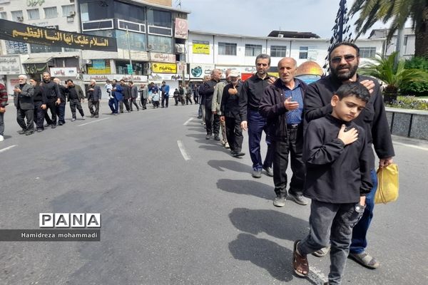 آیین دسته‌روی سالروز شهادت امام علی (ع) در قائمشهر